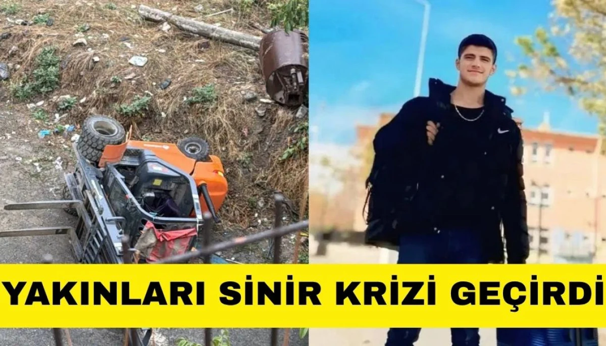 3 tonluk forkliftin altında kalan genç hayatını kaybetti