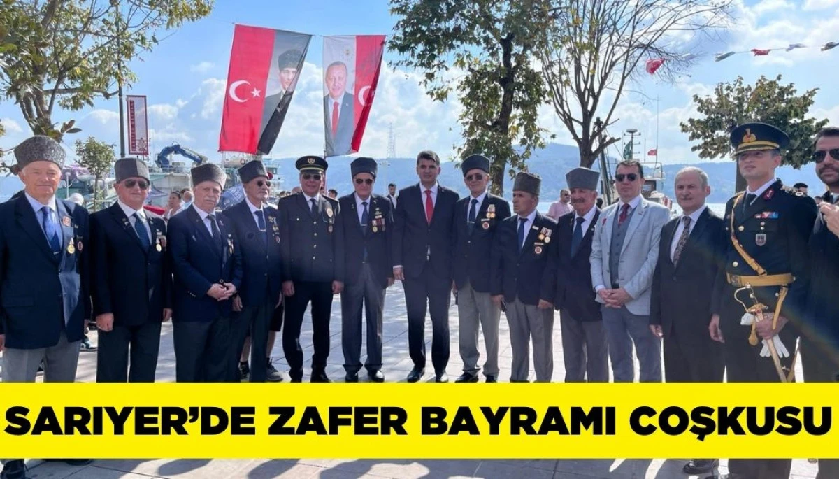 30 Ağustos Zafer Bayramı Sarıyer’de Coşkuyla Kutlandı