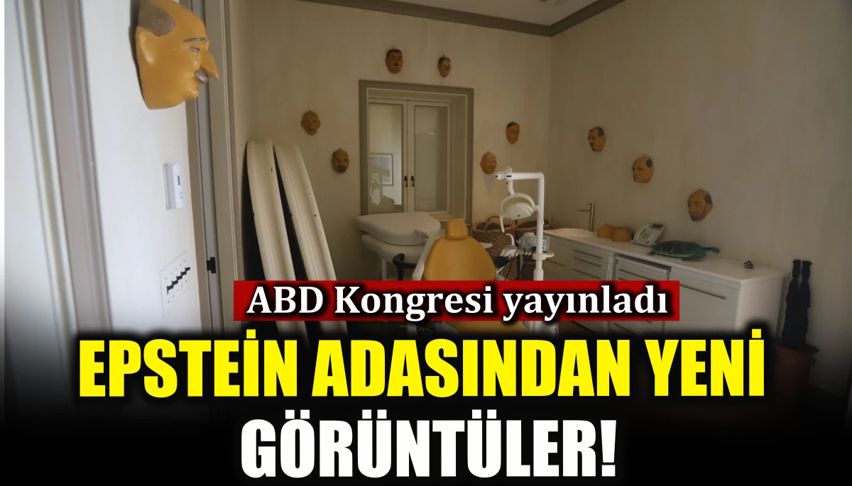 ABD Kongresi yayınladı, Epstein adasından yeni görüntüler!