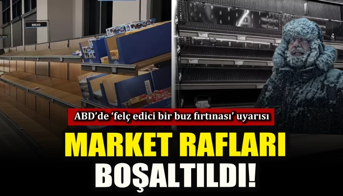 ABD&rsquo;de &lsquo;fel&ccedil; edici bir buz fırtınası&rsquo; uyarısı