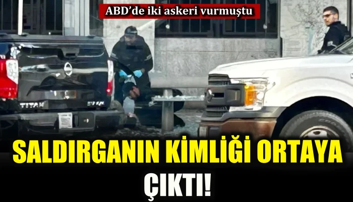 ABD'de iki askeri vurmuştu. Saldırganın Kimliği Ortaya Çıktı!