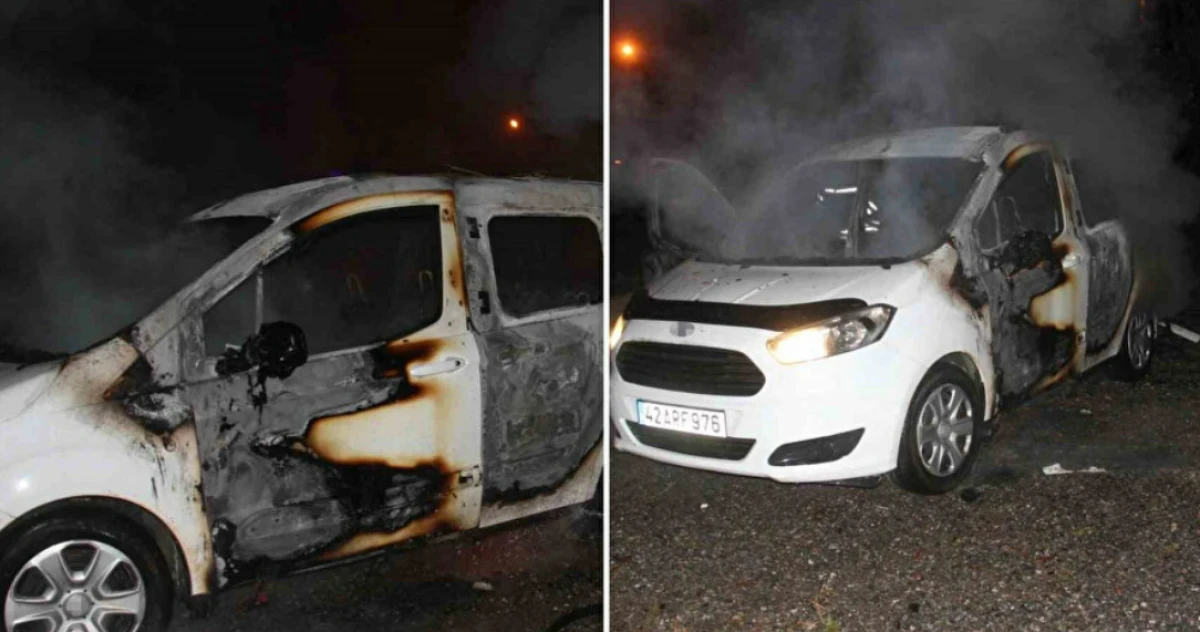 Aile tartışmasının bedeli ağır oldu: Öfkesine yenik düşüp kendi aracını yaktı