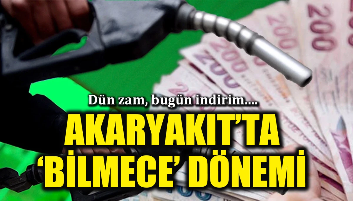 Akaryakıtta 'bilmece' d&ouml;nemi... D&uuml;n zam geldi, gece indirim geliyor