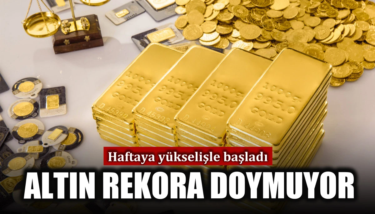 Altın rekora doymuyor 