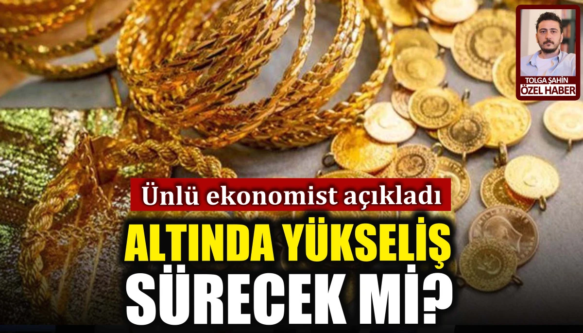 Altında yükseliş sürecek mi? Ünlü ekonomist açıkladı