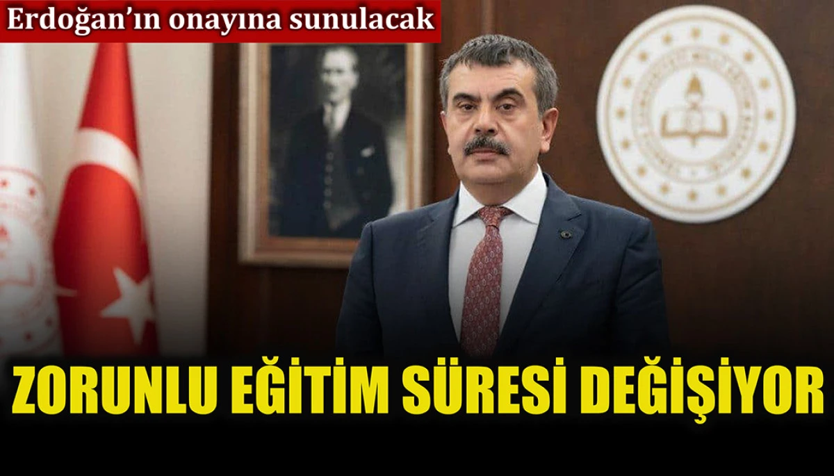 Bakan Tekin açıkladı: Zorunlu eğitim kısalıyor mu?