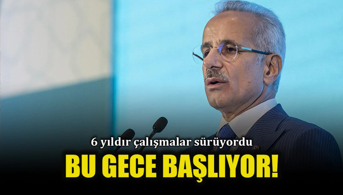 Bakan Uraloğlu duyurdu: 