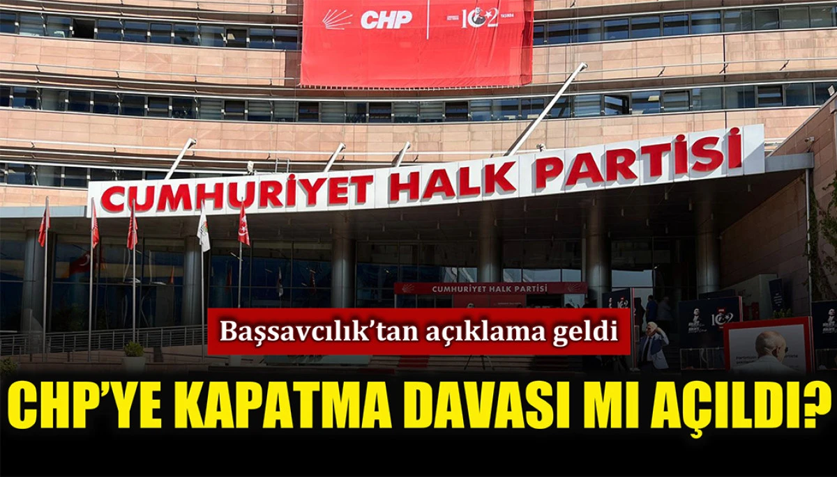 Başsavcılıktan 