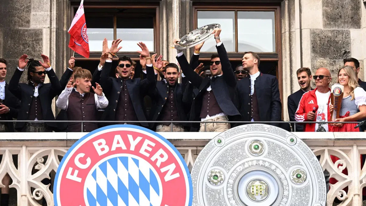 Bayern'in şampiyonluk kutlamasında şok! Kimse inanamadı