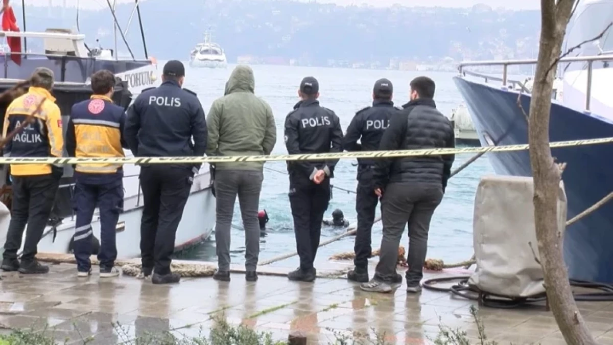 Beşiktaş&rsquo;ta denizde erkek cesedi bulundu  