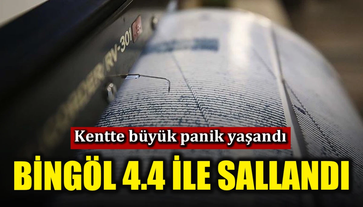 Bing&ouml;l 4.4 ile sallandı