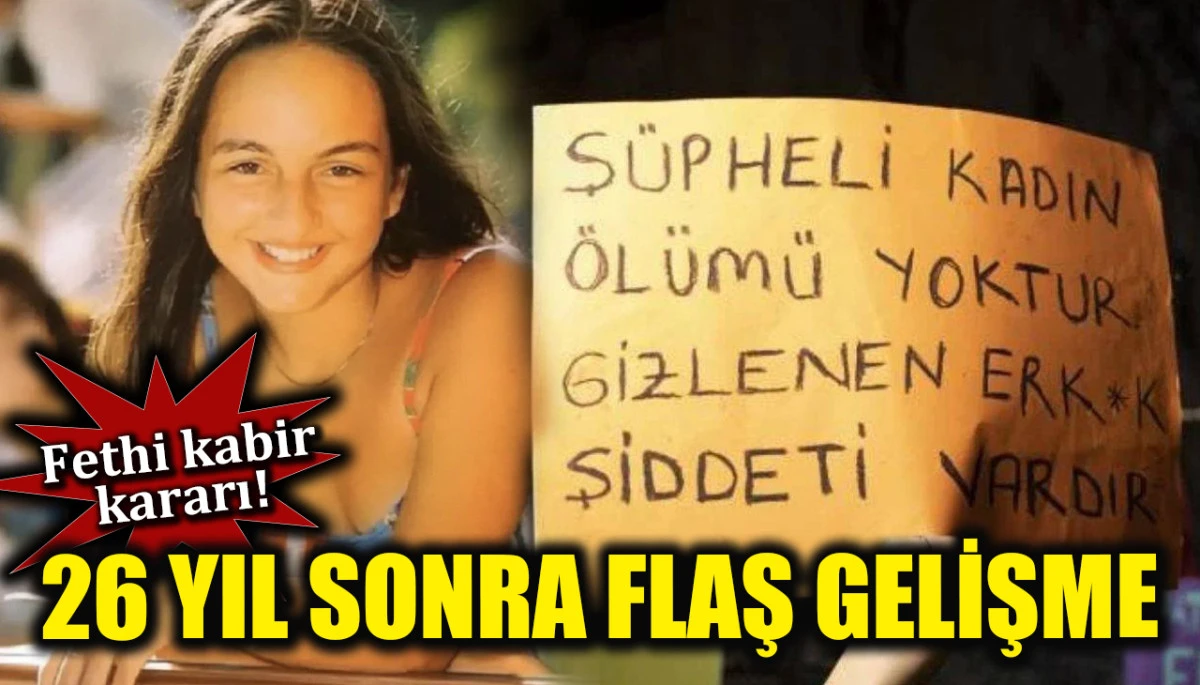 &Ccedil;ağla Tuğaltay cinayetinde 26 yıl sonra flaş karar: Komşunun mezarı a&ccedil;ılıyor