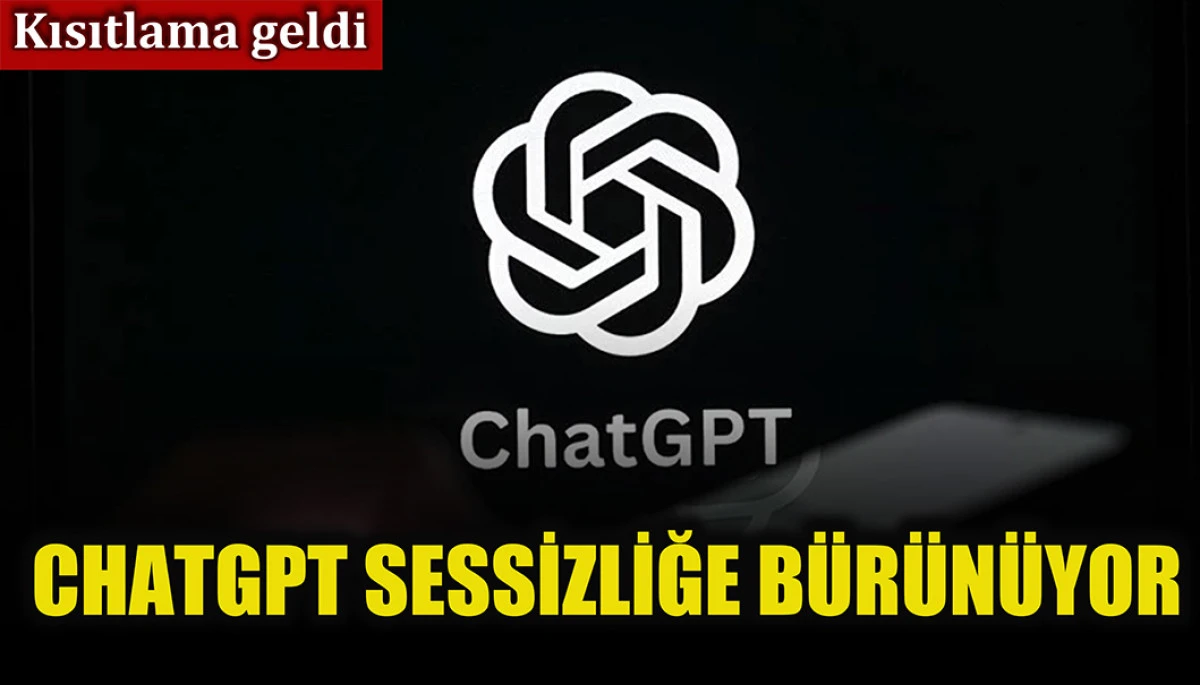 ChatGPT artık bu konularda tavsiye veremeyecek