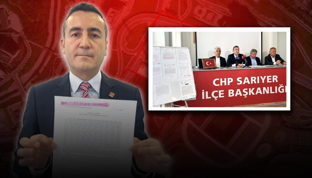 CHP Sarıyer İl&ccedil;e Başkanı Mehmet Kubat&rsquo;tan imar &ccedil;ağrısı