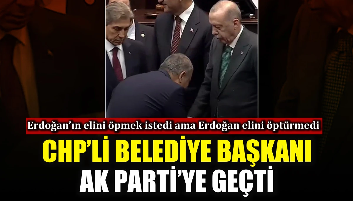 CHP’li belediye başkanı İsa Yıldırım AK Parti’ye geçti