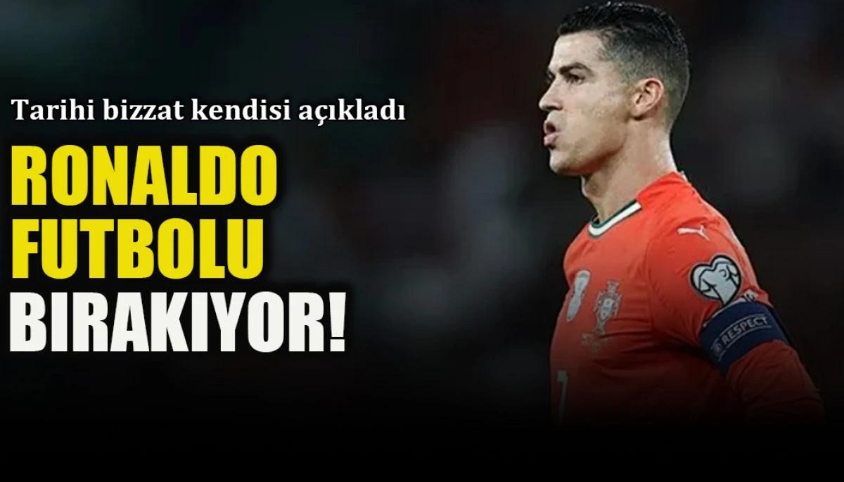Cristiano Ronaldo emeklilik planını açıkladı: “Bir ya da iki yıl içinde futbolu bırakacağım”