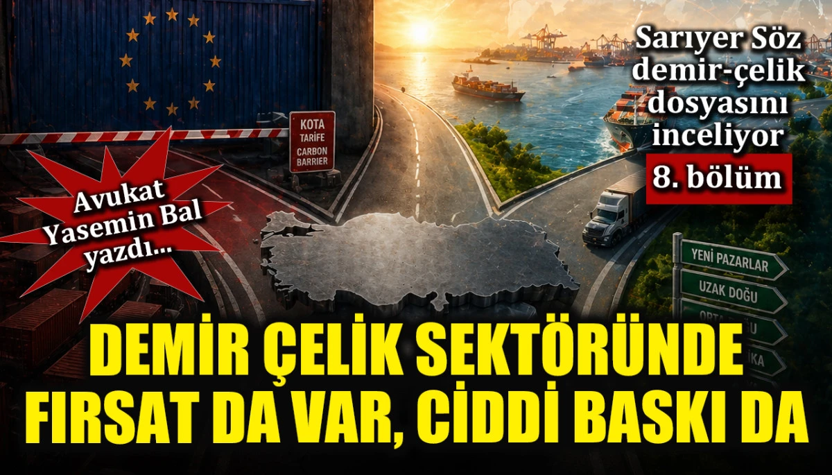 Demir &Ccedil;elik Sekt&ouml;r&uuml;nde Fırsat da Var, Ciddi Baskı da