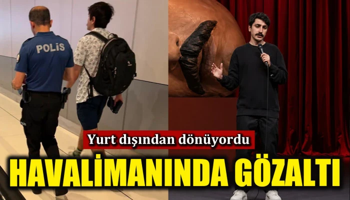 Deniz G&ouml;ktaş havalimanında g&ouml;zaltına alındı