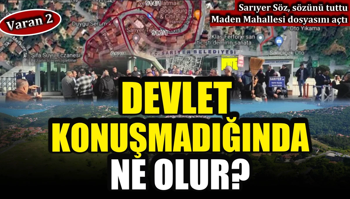 Devlet konuşmadığında ne olur?