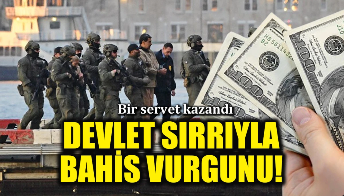 Devlet sırrıyla bahis vurgunu! ABD askeri Maduro &uuml;zerine oynadı, 400 bin dolar kazandı