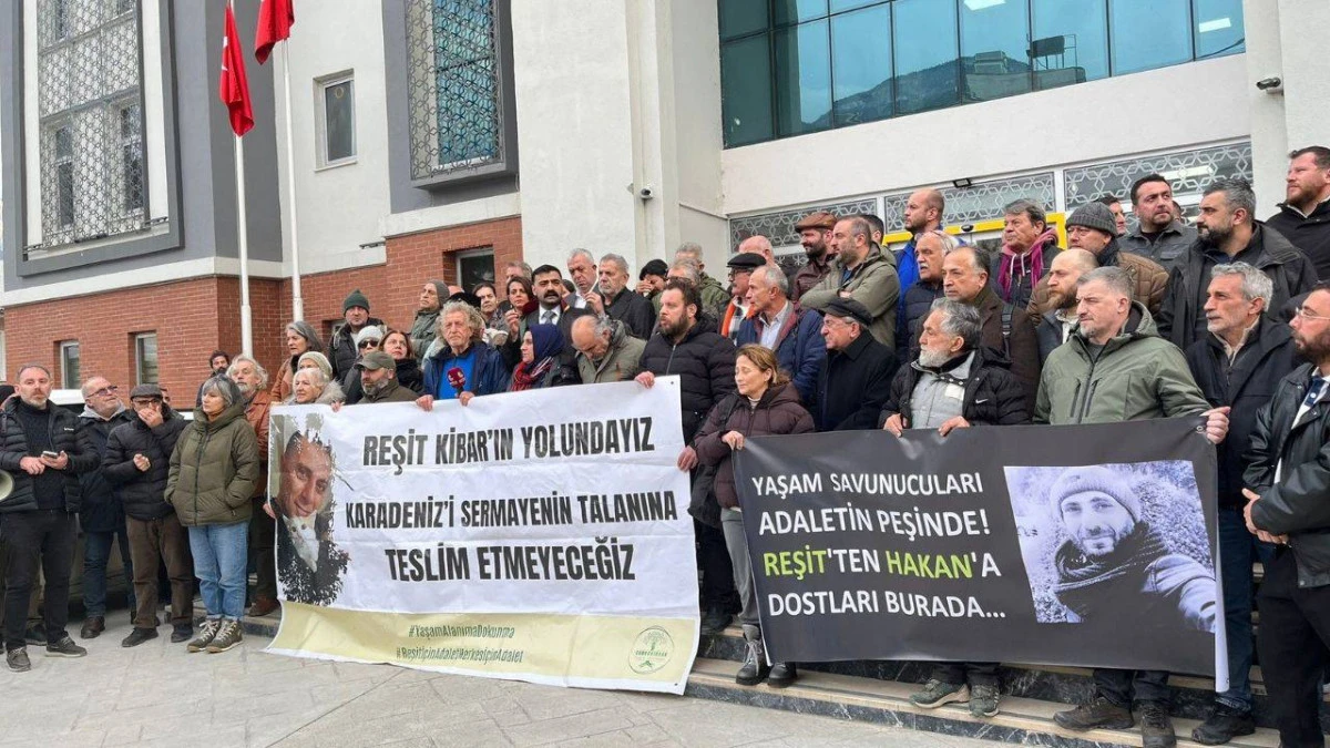Doğayı savunurken &ouml;ld&uuml;r&uuml;len Reşit Kibar i&ccedil;in &ccedil;ağrı