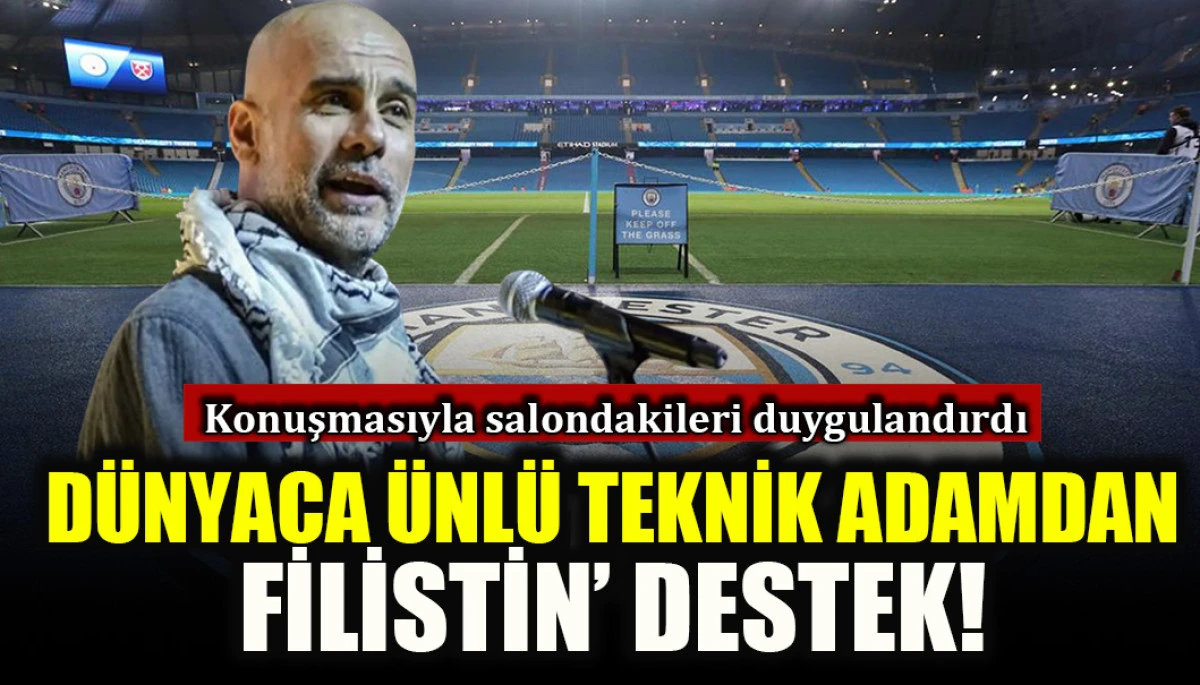 D&uuml;nyaca &uuml;nl&uuml; teknik adamdan Filistin'e destek 