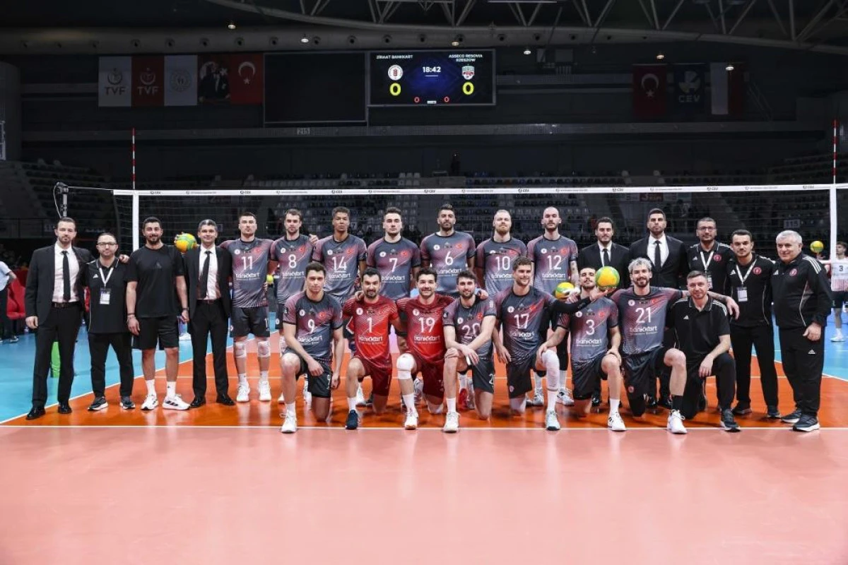 Erkekler CEV Şampiyonlar Ligi'nde d&ouml;rtl&uuml; final heyecanı