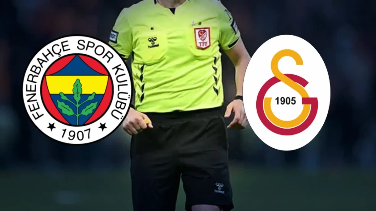Fenerbahçe–Galatasaray derbisinin hakemi belli oldu