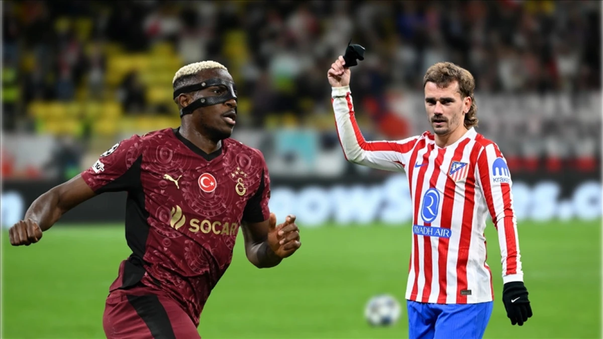 Galatasaray ve Atletico Madrid&rsquo;in ilk 11&rsquo;leri a&ccedil;ıklandı