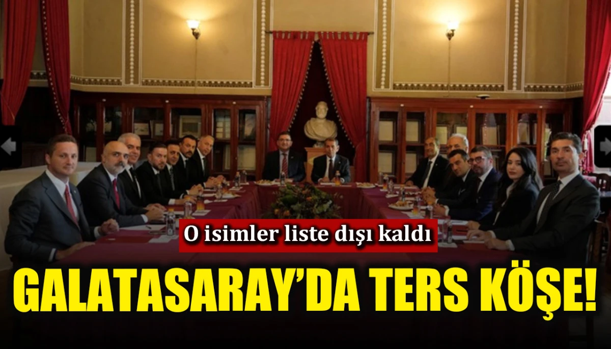 Galatasaray y&ouml;netiminde g&ouml;rev dağılımı yapıldı