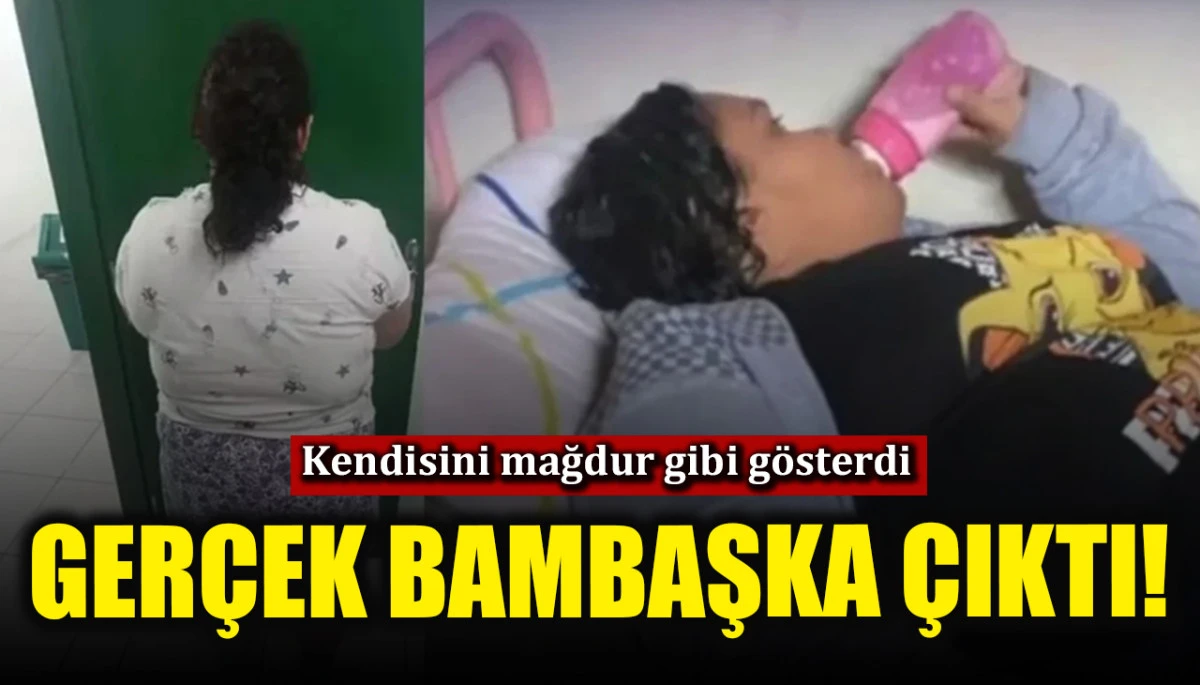 Ger&ccedil;ek bambaşka &ccedil;ıktı! Kendisini mağdur gibi g&ouml;sterdi