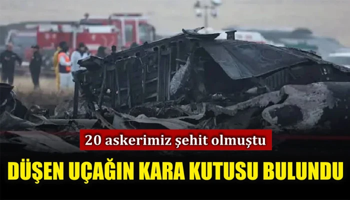 Gürcistan sınırında düşen kargo uçağının kara kutusu bulundu