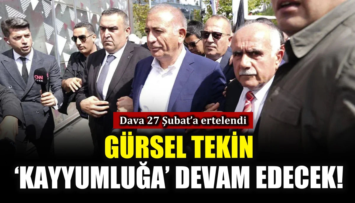 Gürsel Tekin ‘Kayyumluğa’ devam edecek!