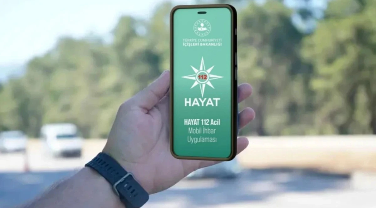 &lsquo;Hayat 112 Acil&rsquo; uygulamasının kullanıcı sayısı 500 bini ge&ccedil;ti