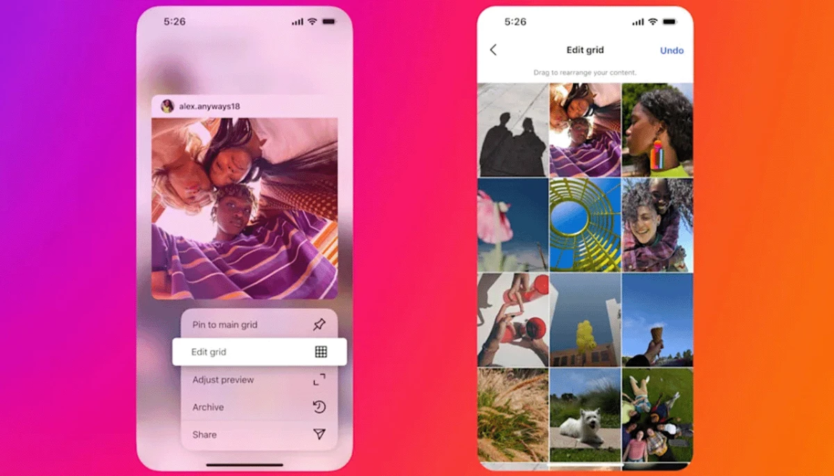 Instagram&rsquo;dan yeni &ouml;zellik: Profil ızgarası sıralanabilecek