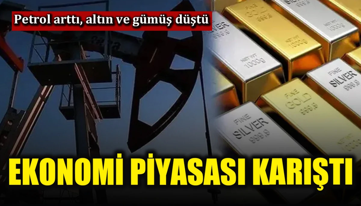İran-ABD m&uuml;zakerelerinin durmasının ardından petrol arttı, altın ve g&uuml;m&uuml;ş d&uuml;şt&uuml;