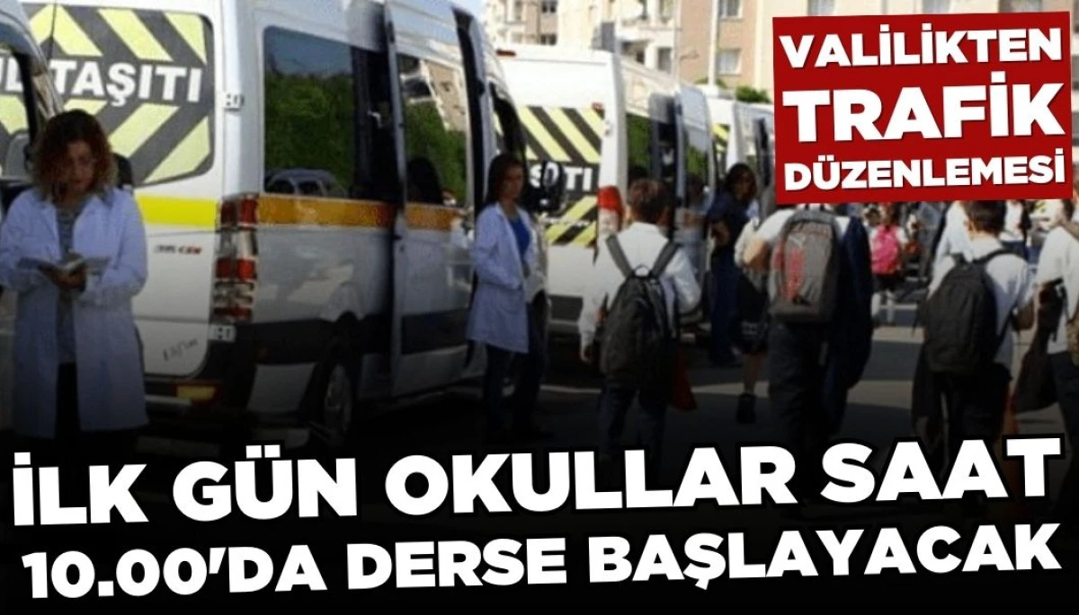 İstanbul Valiliği Açıkladı: Okullar 10.00’da Başlayacak