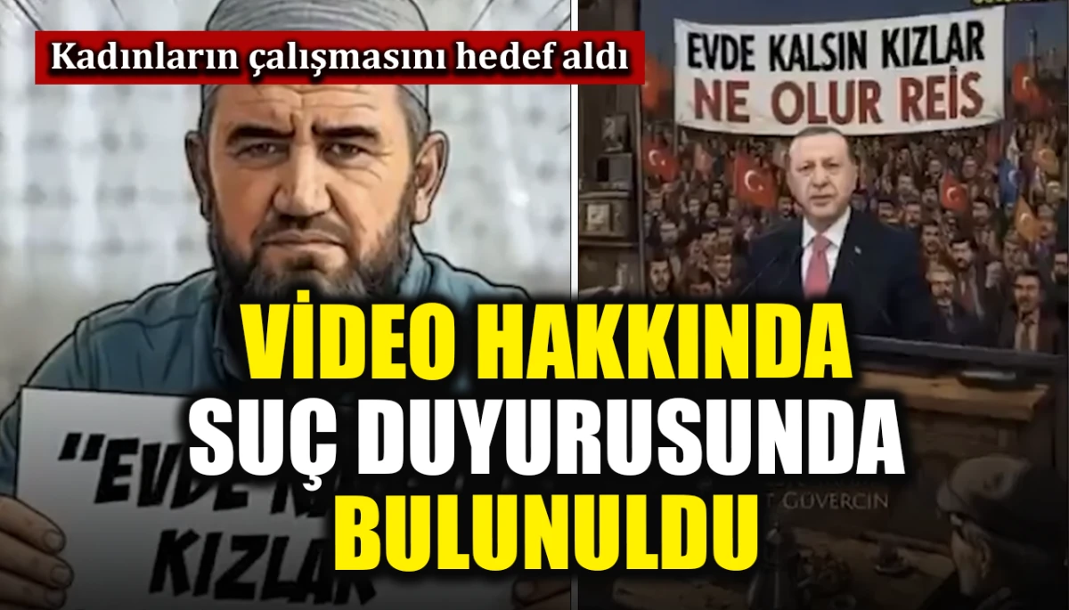 Kadınların &ccedil;alışmasını hedef aldı: Video hakkında su&ccedil; duyurusunda bulunuldu