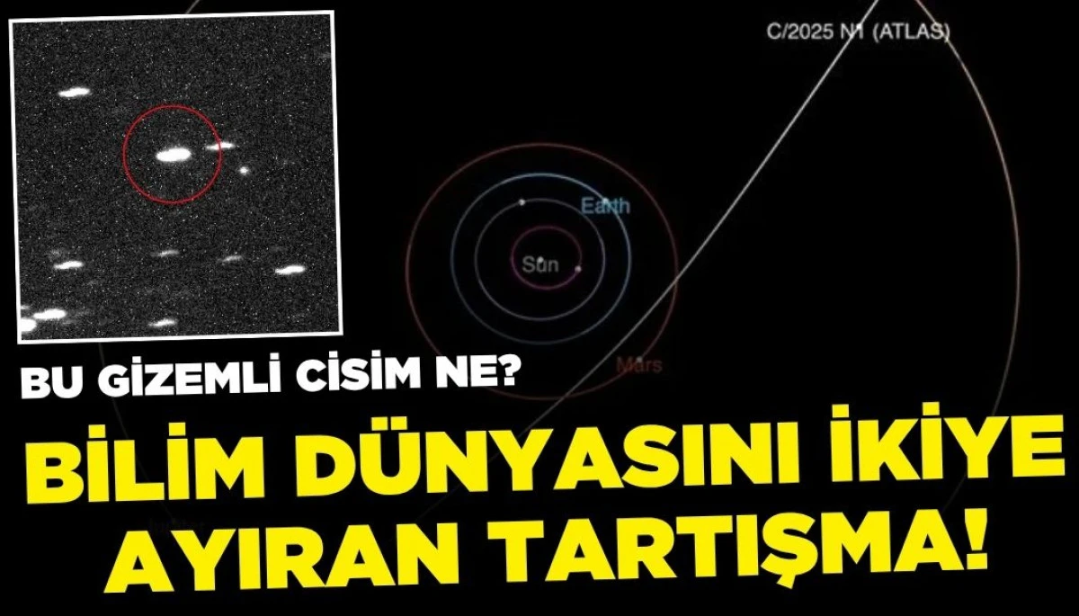 Kasım'da Dünyaya Yaklaşacak: Kuyruklu Yıldız Mı, Uzay Gemisi Mi?