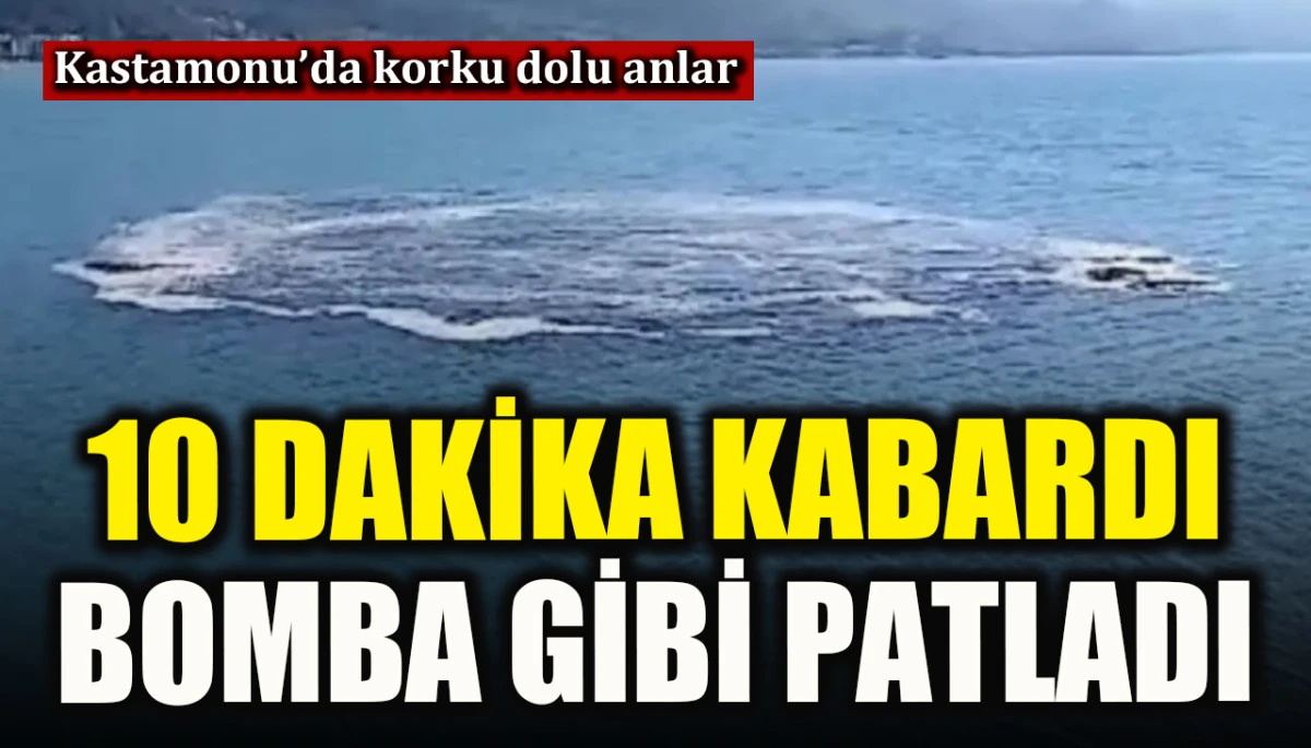 Kastamonu&rsquo;da ilgin&ccedil; olay! &Ouml;nce kabardı, ardından bomba gibi patladı