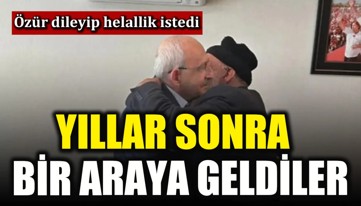 Kemal Kılı&ccedil;daroğlu ile Yakup Karako&ccedil; yıllar sonra buluştu