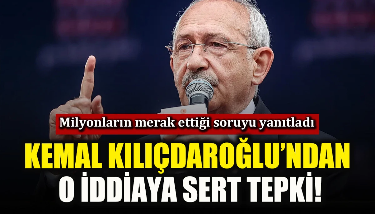 Kemal Kılı&ccedil;daroğlu&rsquo;ndan o iddiaya sert tepki! &lsquo;Bir ilişkide bulunduğumu kanıtlarsanız...&rsquo;