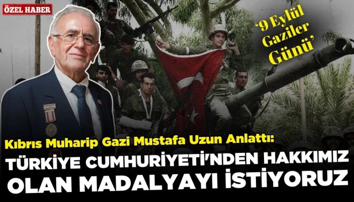 Kıbrıs Muharip Gazi Mustafa Uzun: Biz Paraşütle İnerken Tarlayı Yaktılar