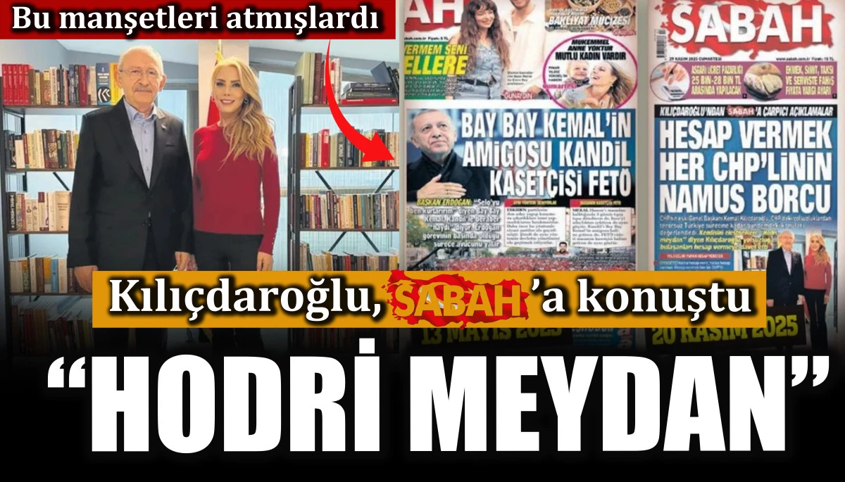 Kılıçdaroğlu CHP kurultayına katılmadı Sabah Gazetesi’ne konuştu