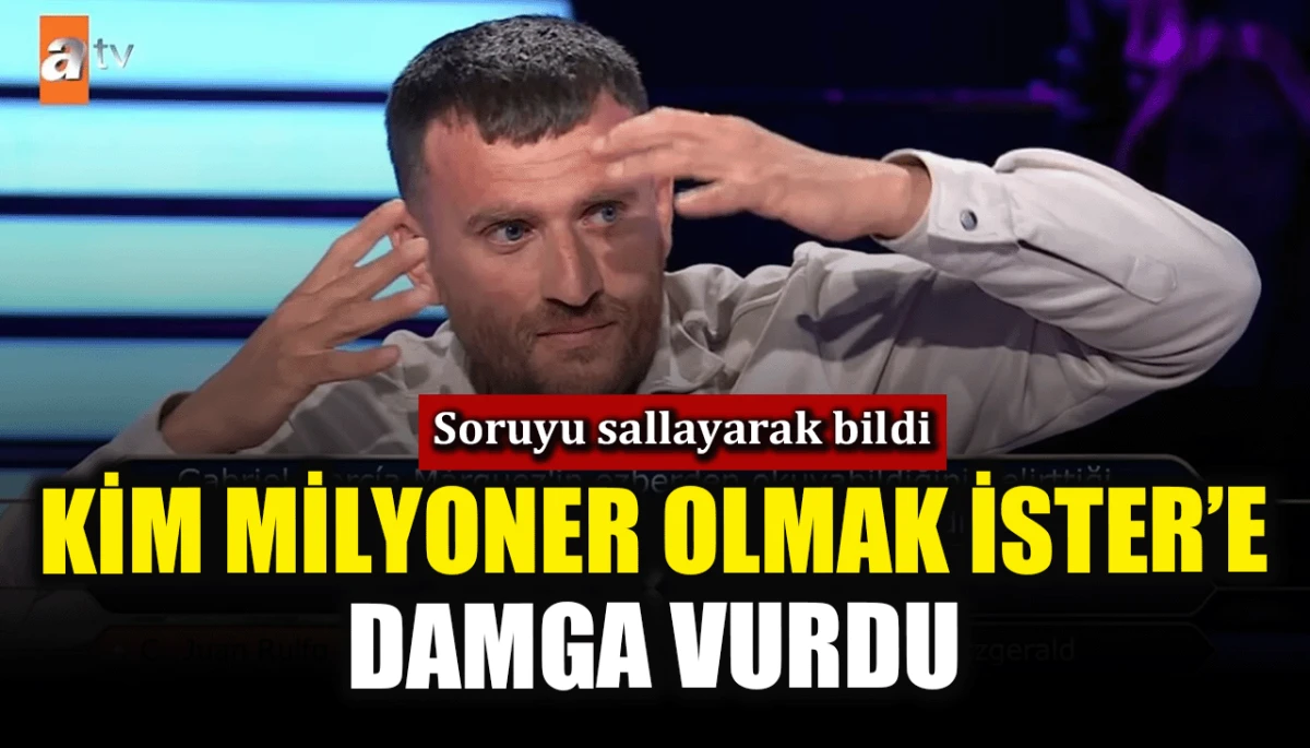Kim Milyoner Olmak İster'e damga vurdu