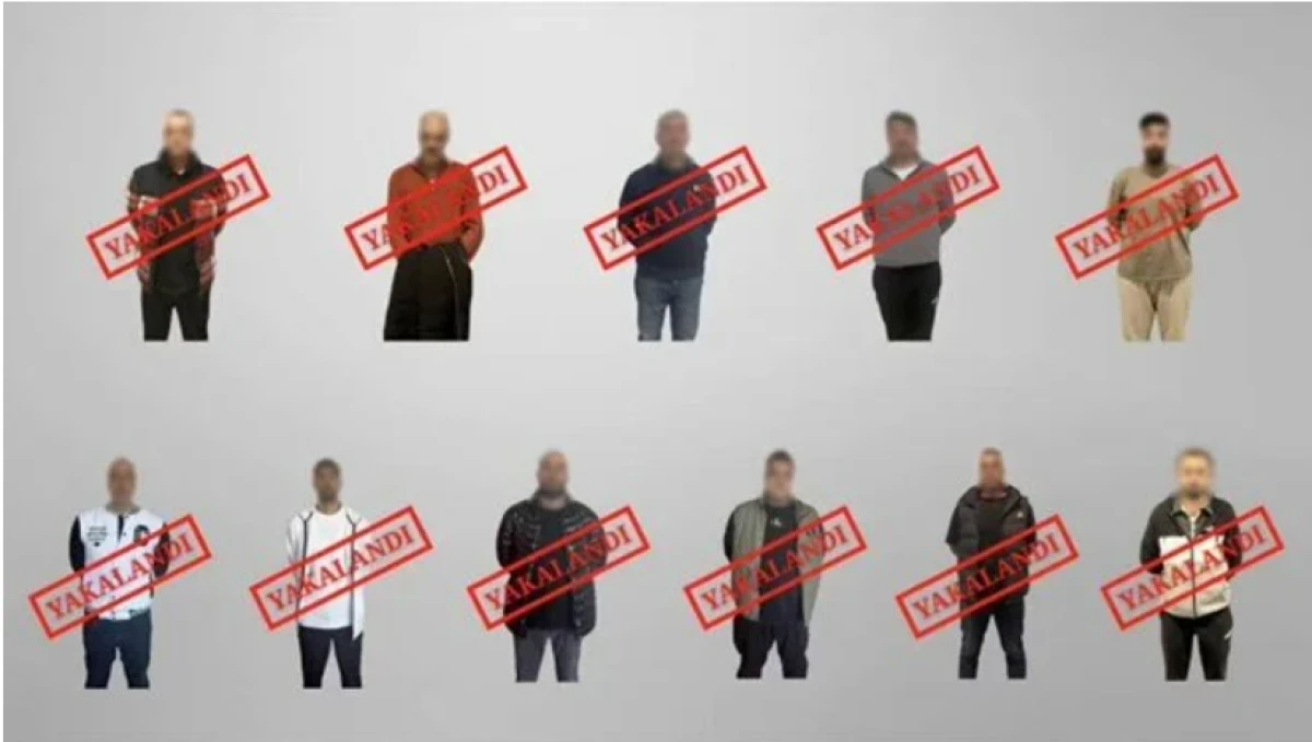 Kırmızı bültenle ve ulusal seviyede aranan 11 şüpheli yakalandı