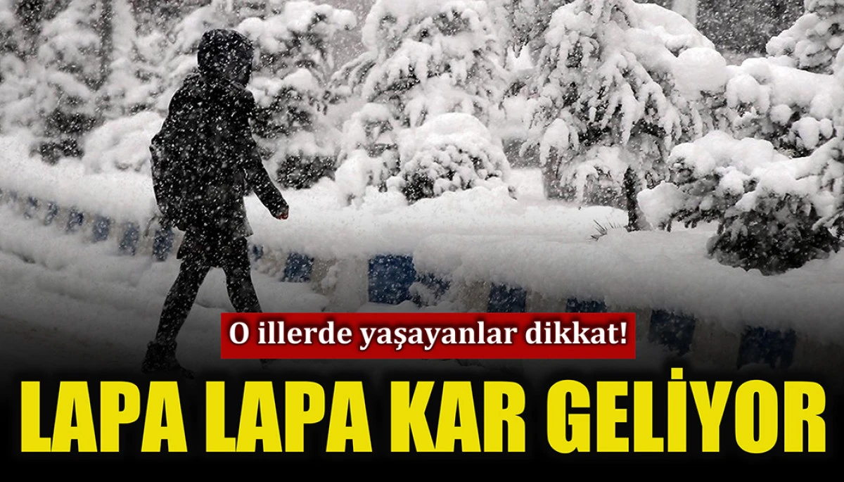 Kış kapıya dayandı: MGM o iller için kar uyarısı yaptı!