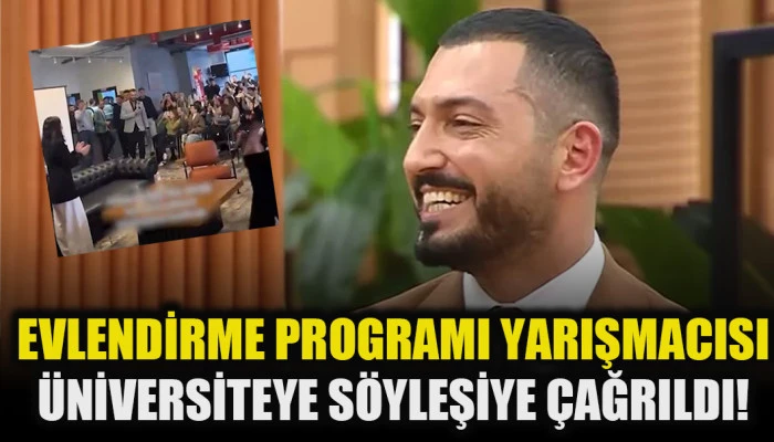 Kısmetse Olur’un Erol Yıldırım’ı üniversite öğrencilerinin konuğu oldu