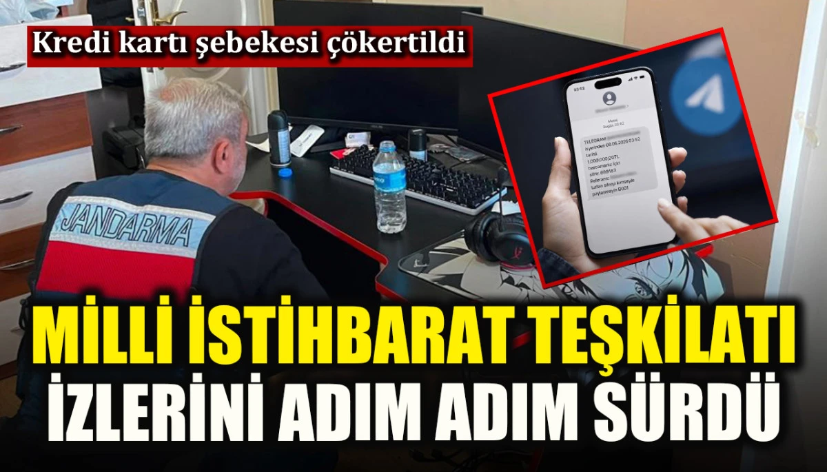 Kredi kartı şebekesinin izini adım adım s&uuml;ren MİT şebekeyi &ccedil;&ouml;kertti