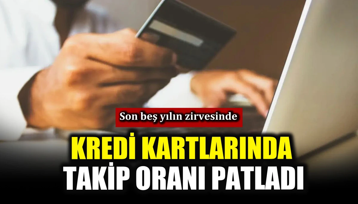 Kredi kartlarında takip oranı patladı